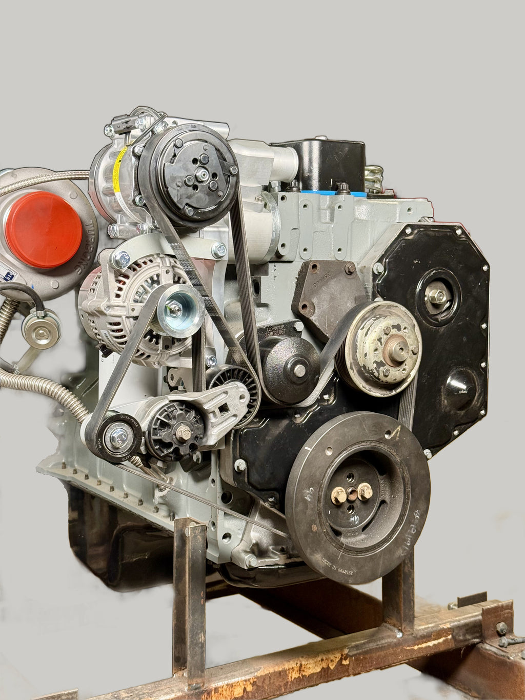 12 Valve Cummins High Mount AC w/Dodge Alternator