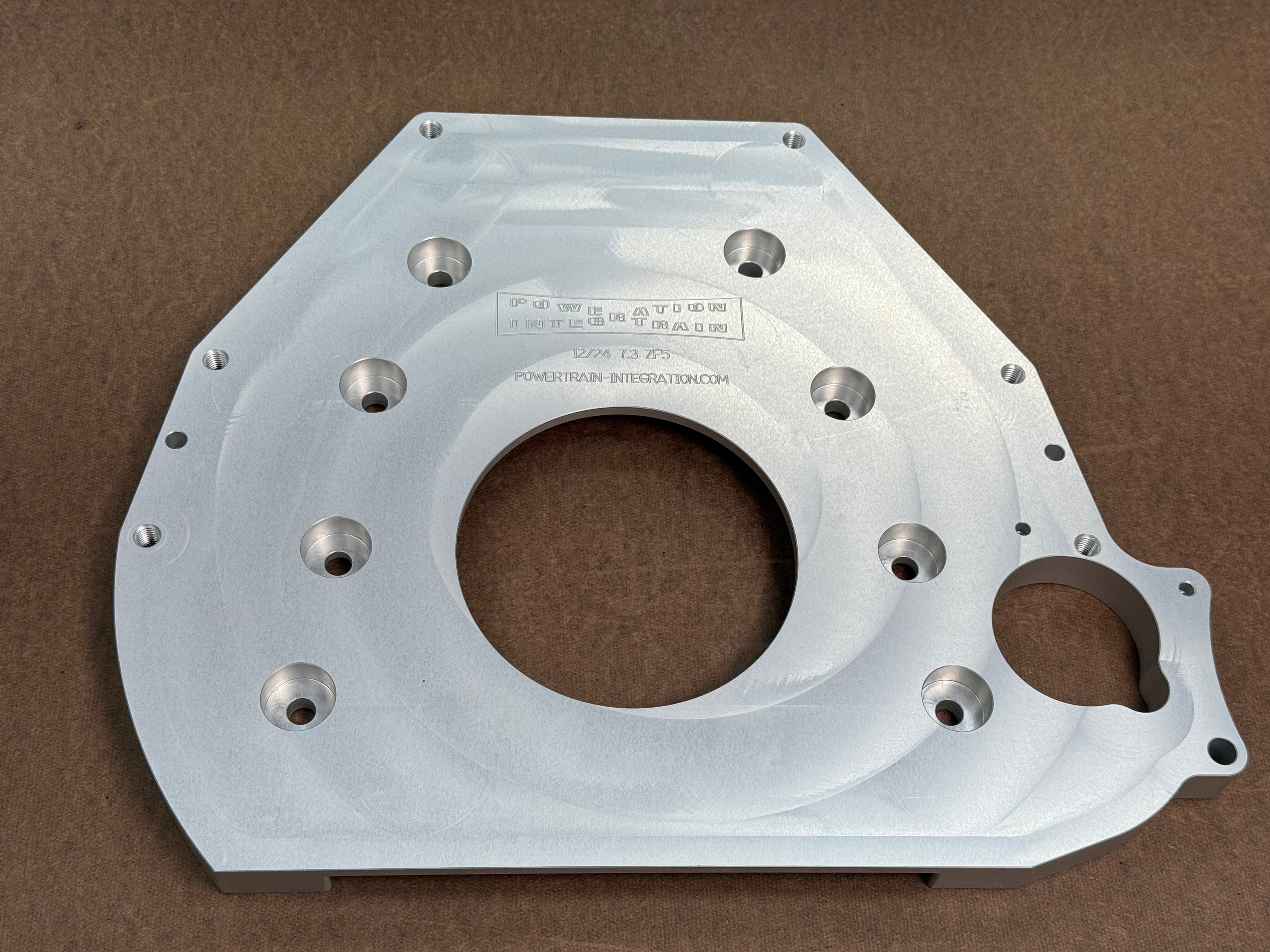 Non-CR Cummins to Ford 7.3 ZF5 Adapter Plate